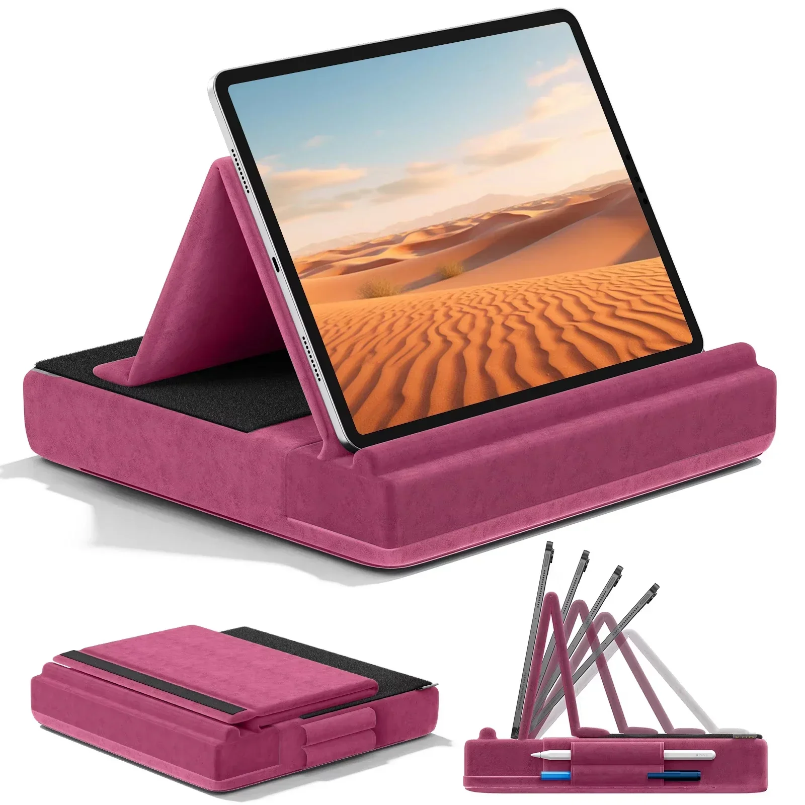 Desk Corner Mat - Soporte para Ipad con visualización multiángulo,