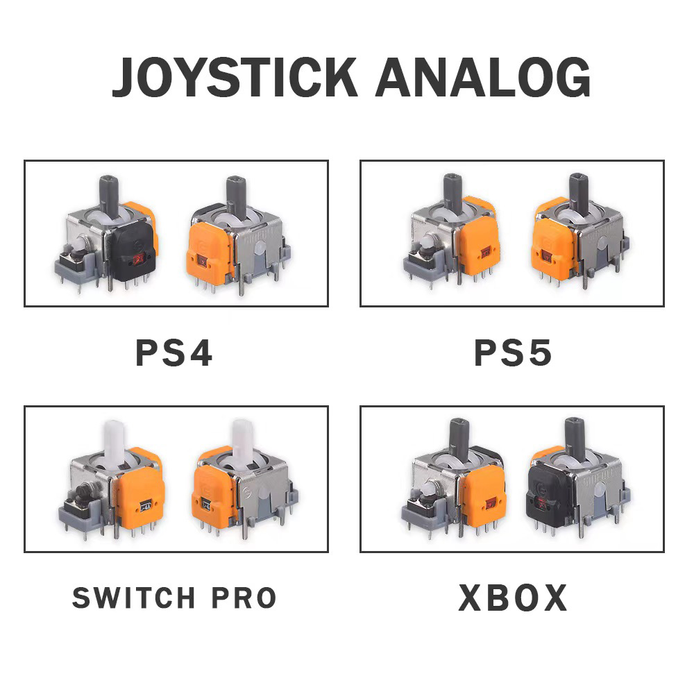Gaming Accessories Xbox - 2/10 Uds. Joystick electromagnético Hall, mango