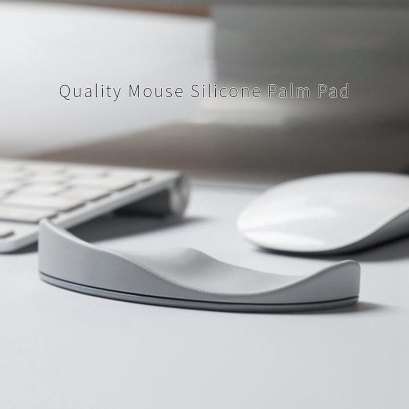 Wrist Rest Ergonomic - Reposamuñecas de silicona para ratón, almohadilla