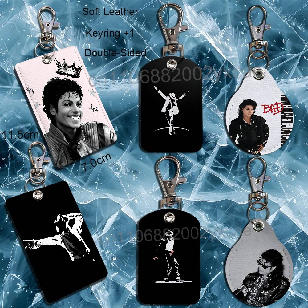 Gaming Accessories Gifts - MJ - Llavero de cuero de