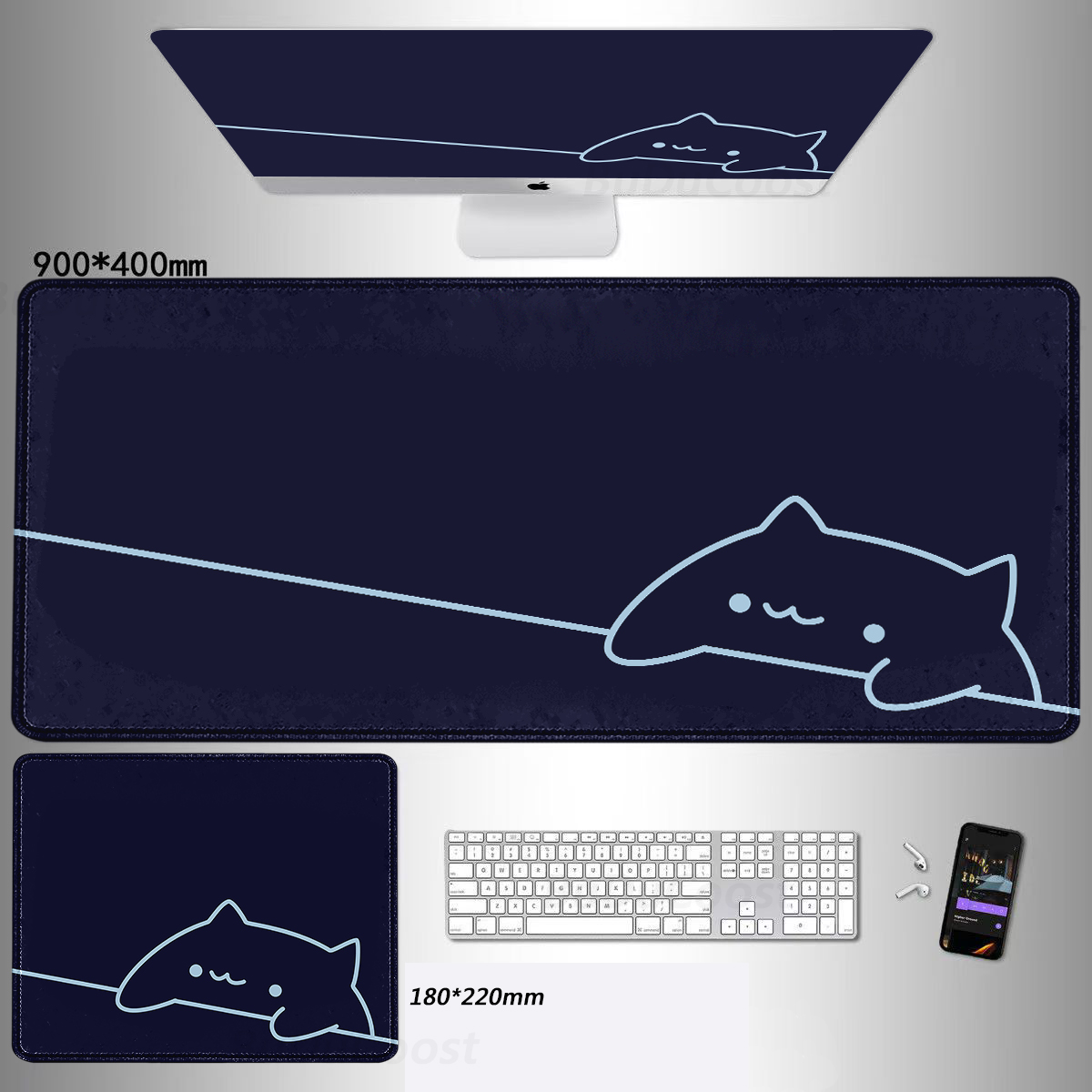 Desk Corner Mat - Alfombrilla de expansión para juegos con