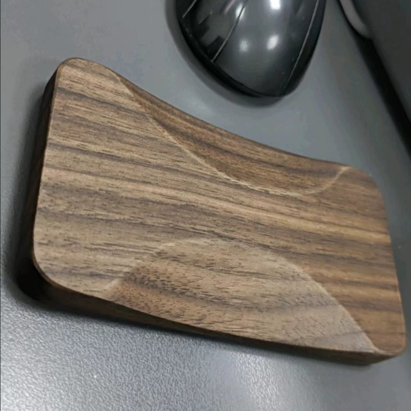 Wrist Rest Ergonomic - Reposamuñecas de Madera de Nogal Negro