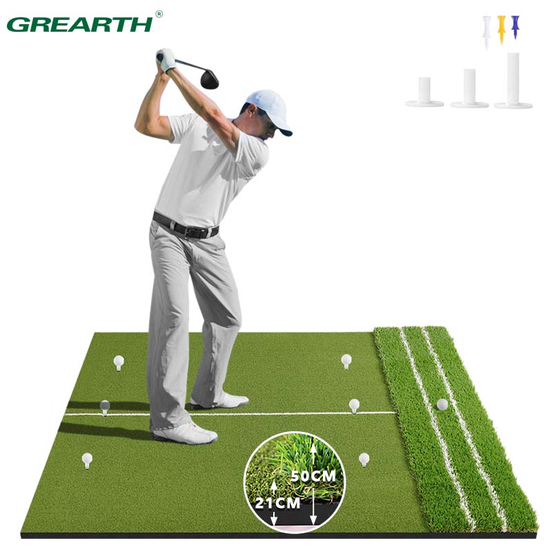 Desk Corner Mat - Tapete de Golf Premium de Doble