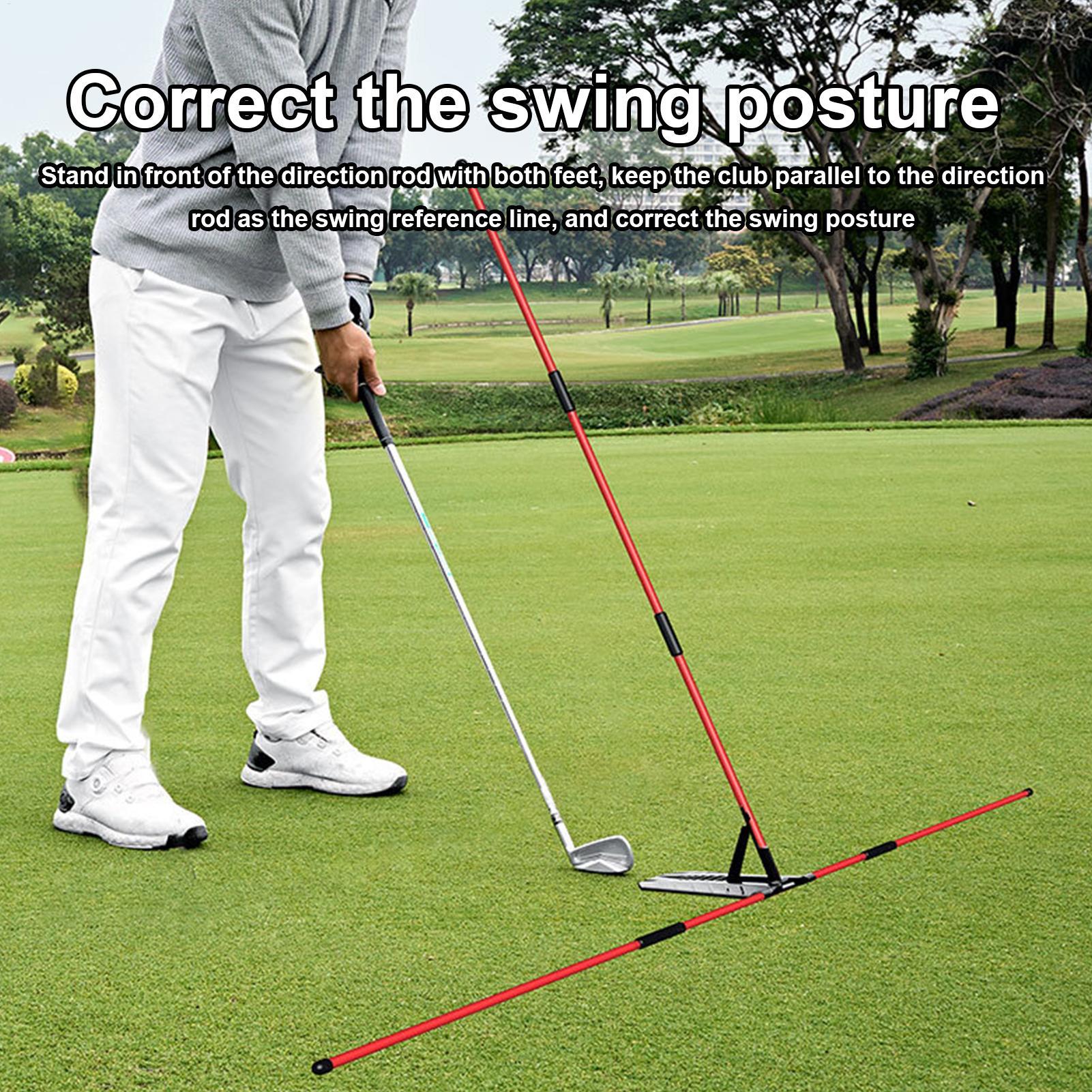 Desk Corner Mat - Varillas de Alineación de Golf, Ayuda