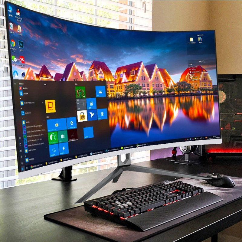 Monitor 144Hz 27Inch - Monitor curvo de 32 pulgadas para