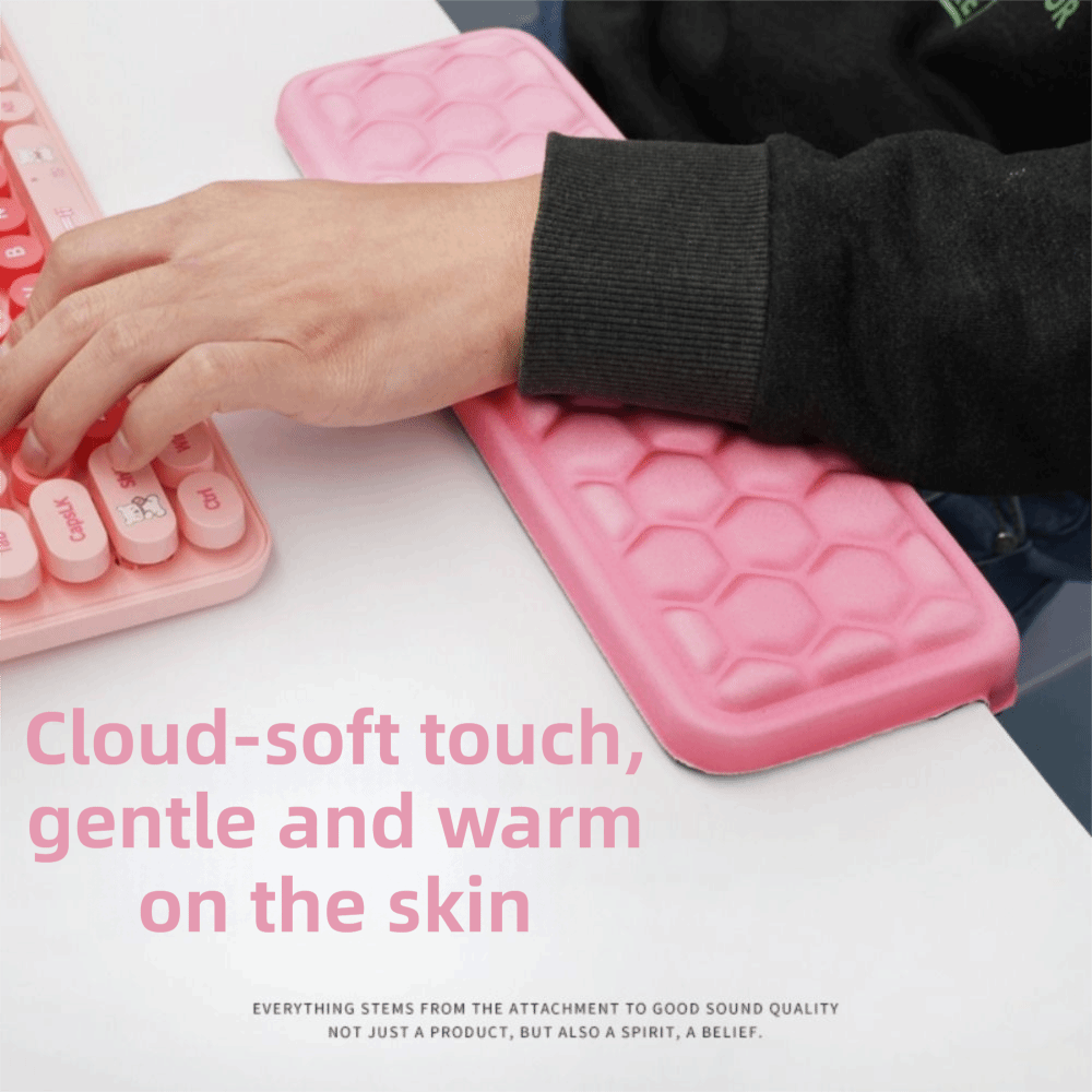 Wrist Rest Ergonomic - Reposamuñecas Ergonómico para Teclado, Alivia la