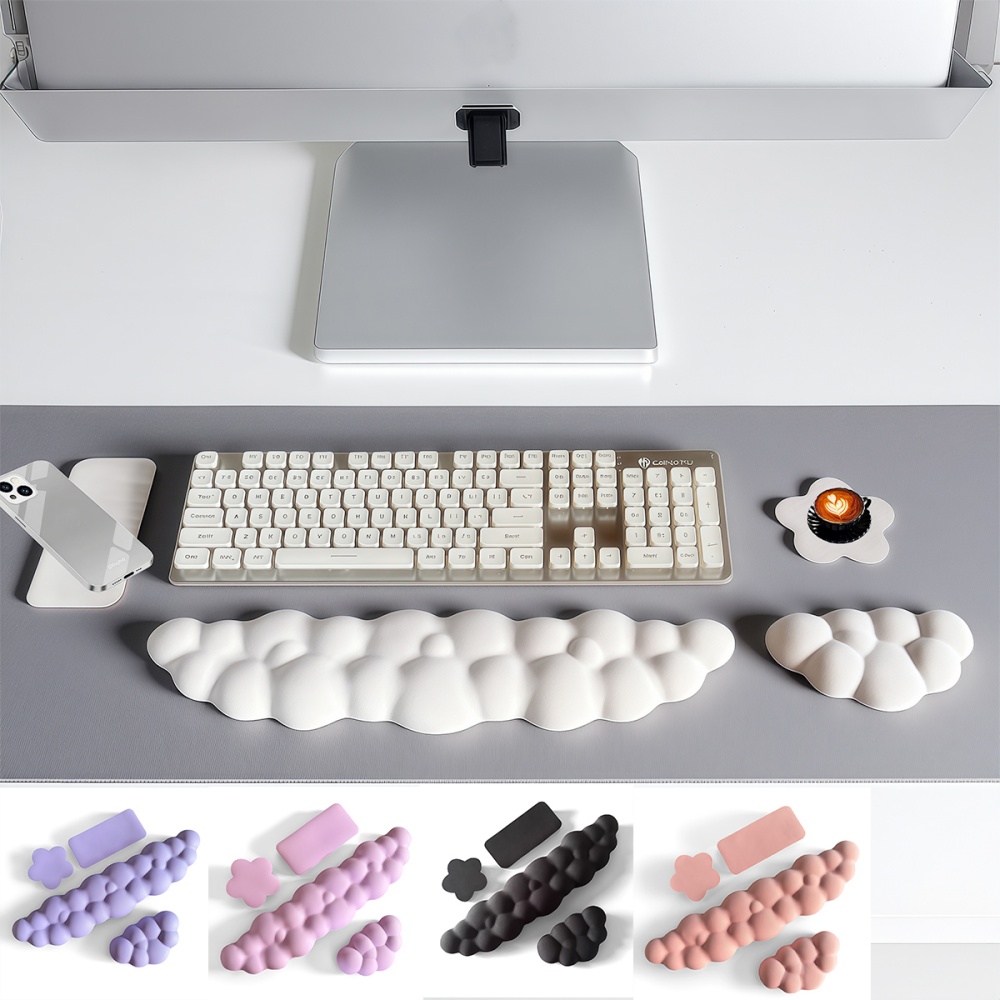 Juego de 4 almohadillas ergonó - Wrist Rest Ergonomic reseña y precio