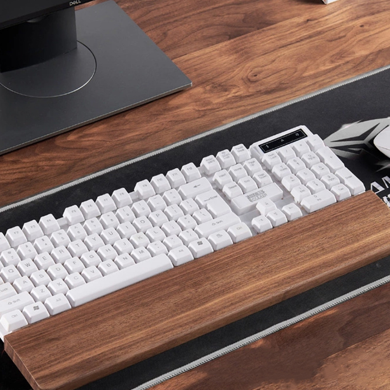 30/36/44cm teclado de nogal só - Wrist Rest Ergonomic reseña y precio