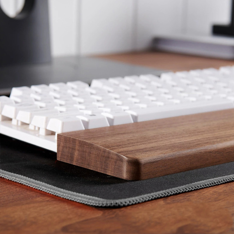 30/36/44cm teclado de nogal só - Wrist Rest Ergonomic reseña y precio