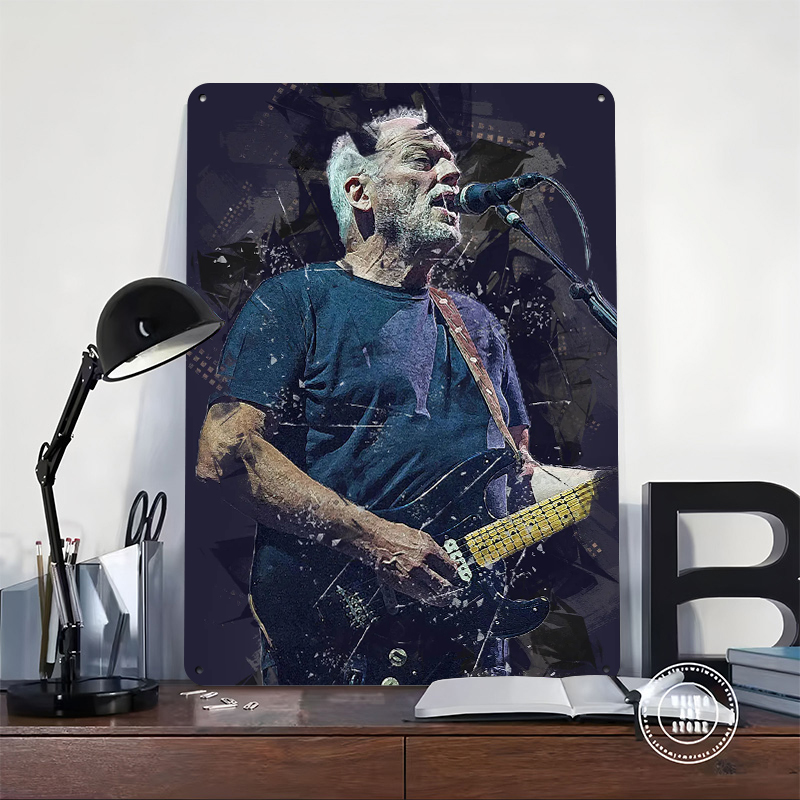Póster Metálico de David Gilmo - Gaming Accessories Men reseña y precio