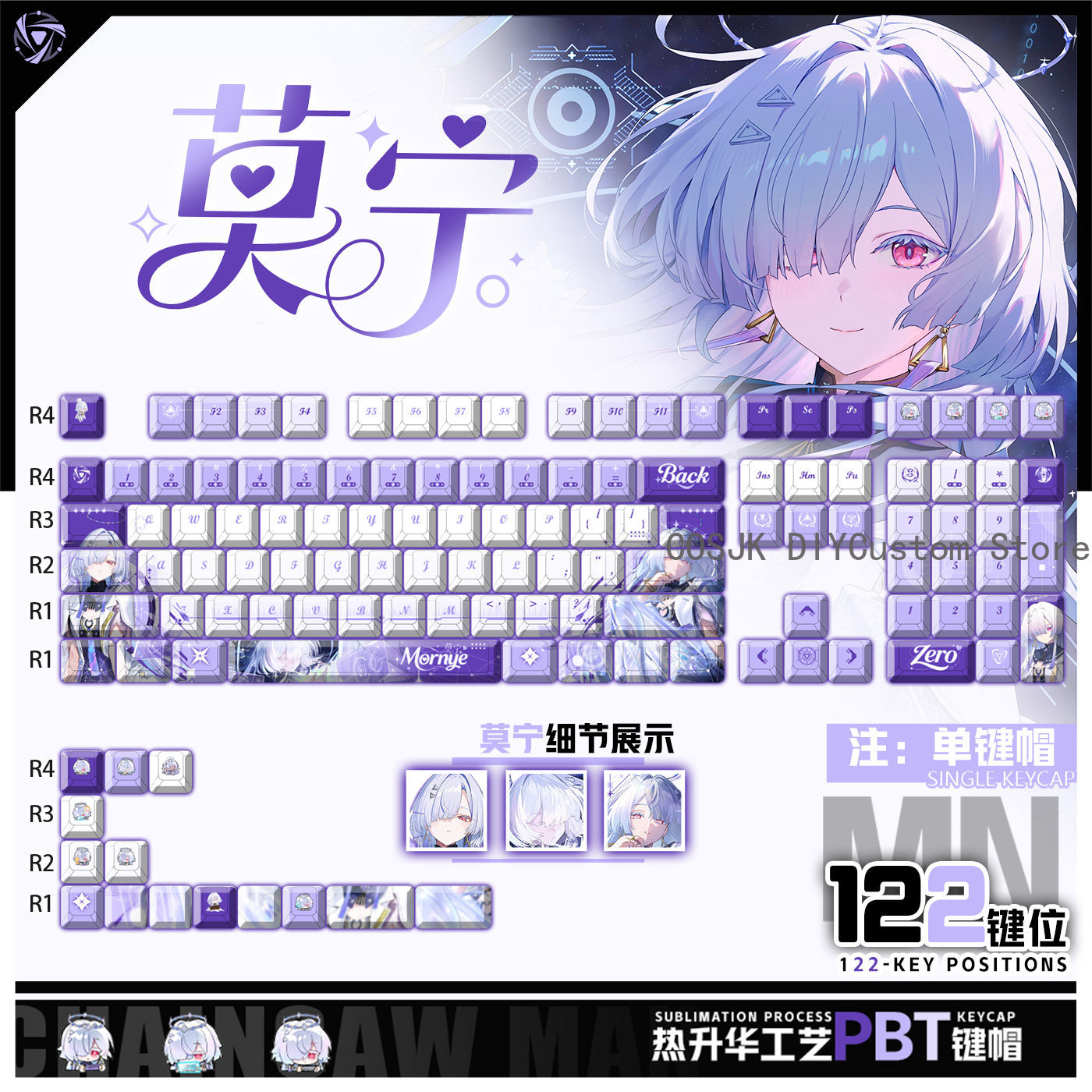 122 Teclas Anime Mornye Wuther - Gaming Accessories Gamestop reseña y precio