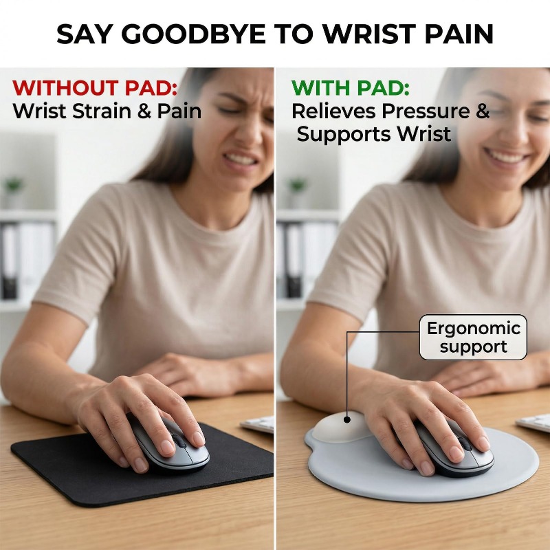 Alfombrilla de Ratón de Silico - Wrist Rest Ergonomic reseña y precio