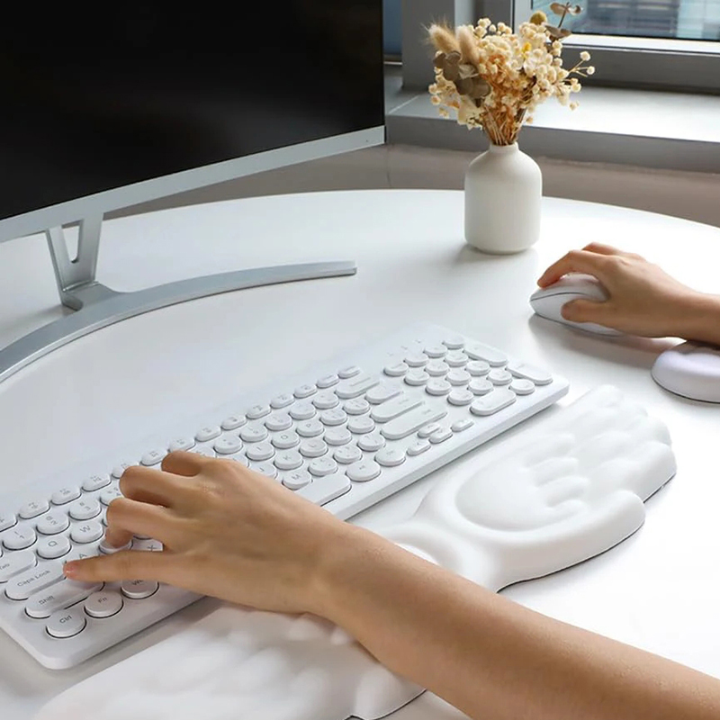 Reposamuñecas para teclado y r - Wrist Rest Ergonomic reseña y precio